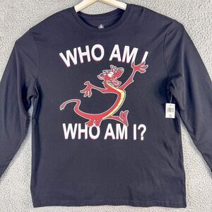 Disney Mushu TShirt Mens Large Black NEW Milan Chinese Dragon‎ Tee NWT $40
